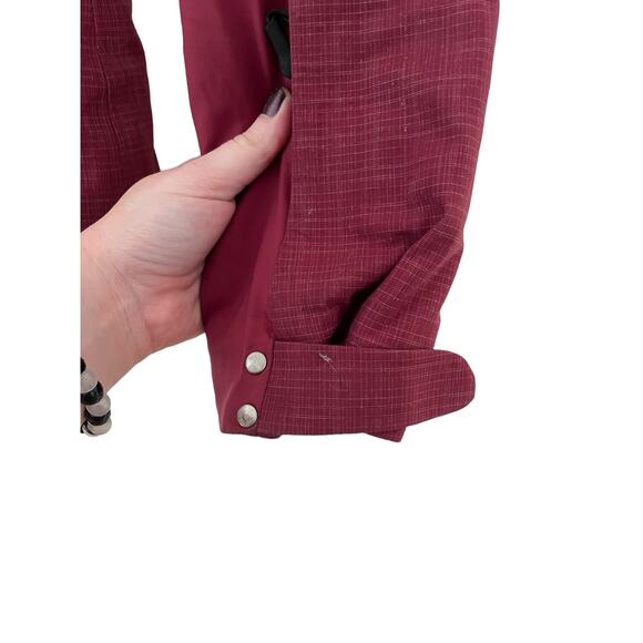 Nils Womens Red Burgundy Winter Ski Jacket Thermore Recco Technology Size 6 - Picture 7 of 16